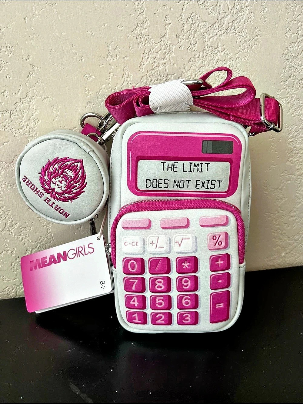 Loungefly Mean Girls Cell Phone Calculator Crossbody With Coin Purse - NWT